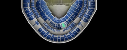 Seat view from Club
