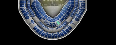 Seat view from Club