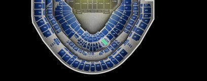 Seat view from Club