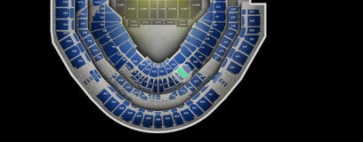 Seat view from Club