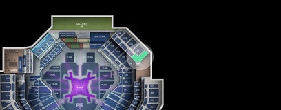 Seat view from Middle