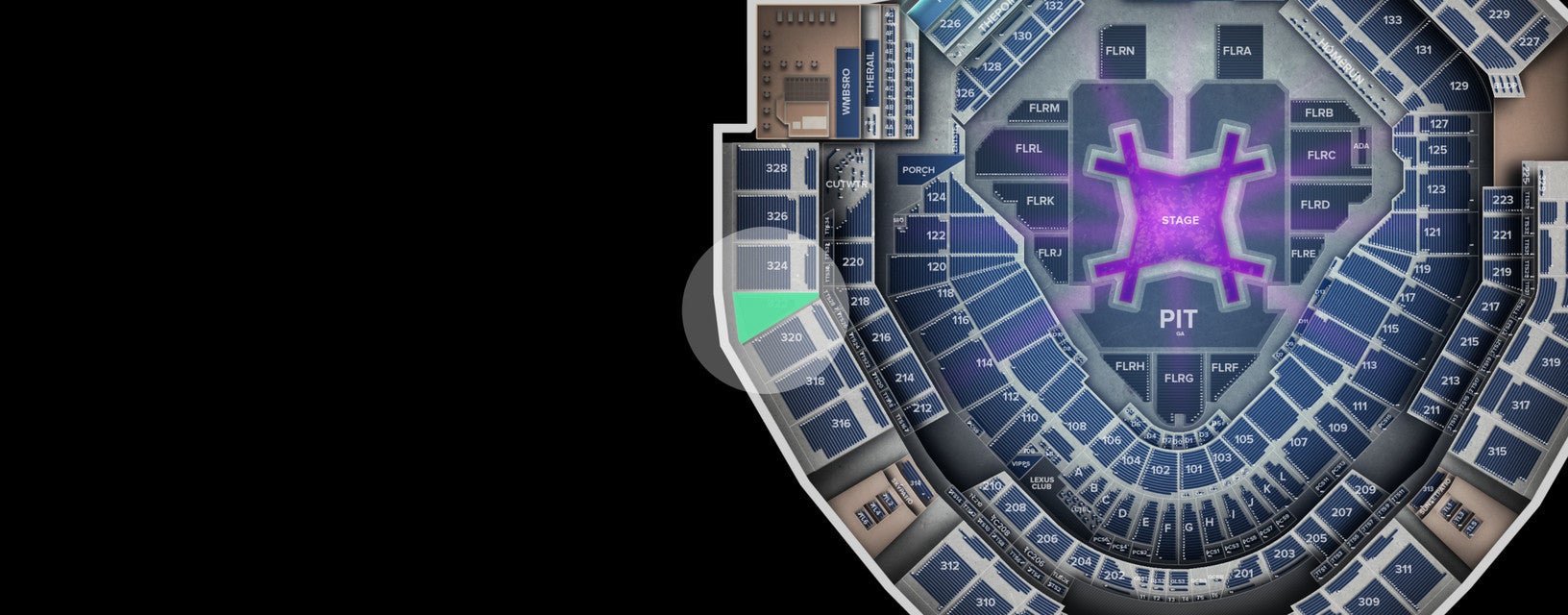 Seat view from Upper