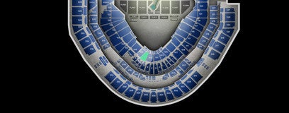 Seat view from Lower