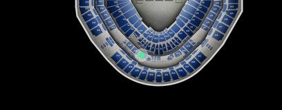 Seat view from Middle