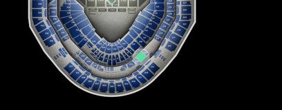 Seat view from Middle