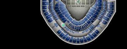 Seat view from Middle