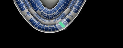 Seat view from Upper