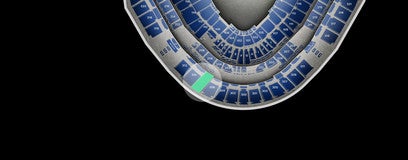 Seat view from Upper