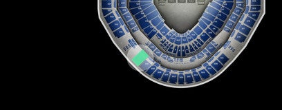 Seat view from Upper