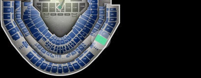 Seat view from Upper