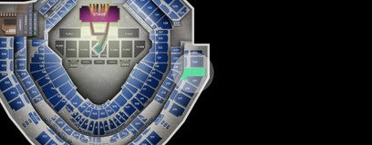 Seat view from Upper