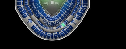 Seat view from Middle