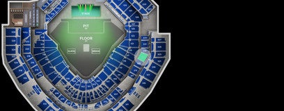 Seat view from Middle