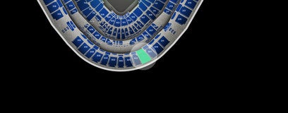 Seat view from Upper