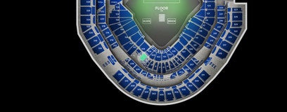 Seat view from Club