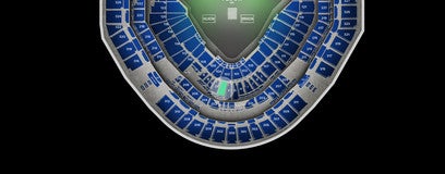 Seat view from Club