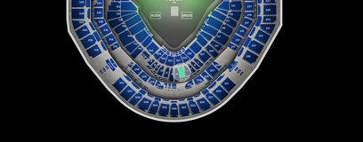 Seat view from Club