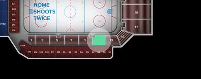 Seat view from Arena Level