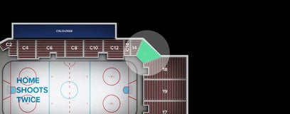 Seat view from Arena Level