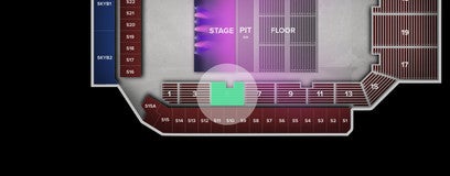 Seat view from Arena Level