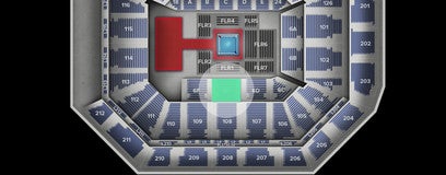 Seat view from Risers