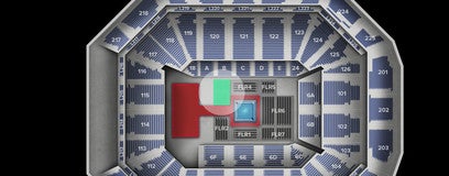 Seat view from