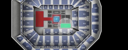Seat view from