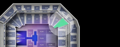 Seat view from Lower