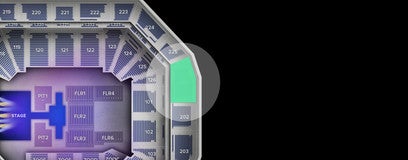 Seat view from Upper