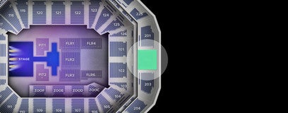 Seat view from Upper