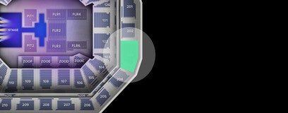 Seat view from Upper