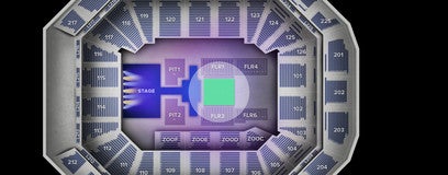 Seat view from Floor