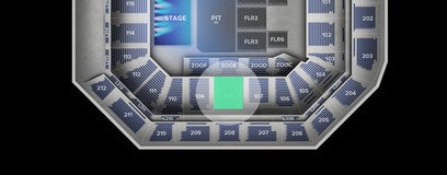 Seat view from Lower