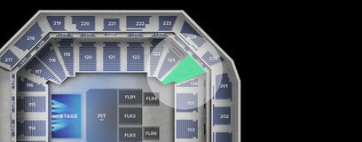Seat view from Lower