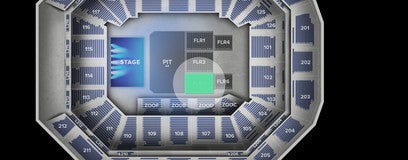 Seat view from Floor