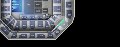 Seat view from Loge