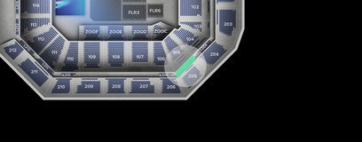 Seat view from Loge