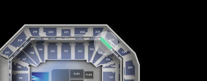 Seat view from Loge