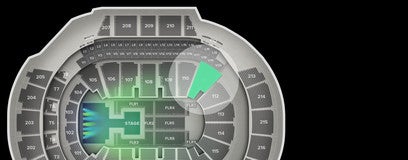 Seat view from Lower