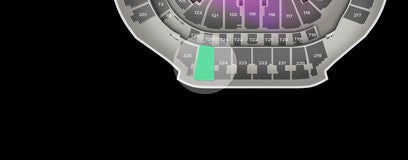 Seat view from Upper