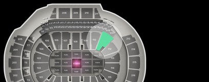 Seat view from Lower
