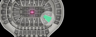 Seat view from Lower