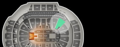 Seat view from Lower