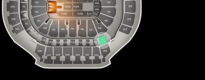 Seat view from Suite