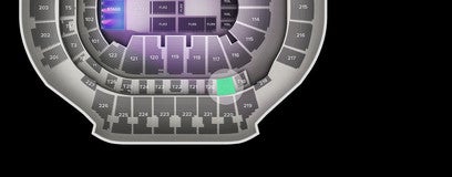 Seat view from Suite