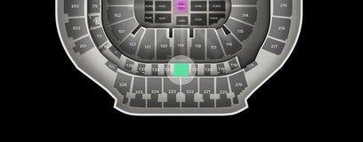 Seat view from Suite