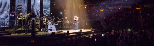 Seat view from Pit General Admission