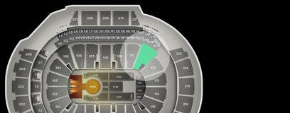 Seat view from Lower