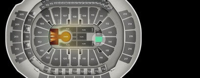 Seat view from Loge Seating