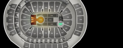 Seat view from Loge Seating